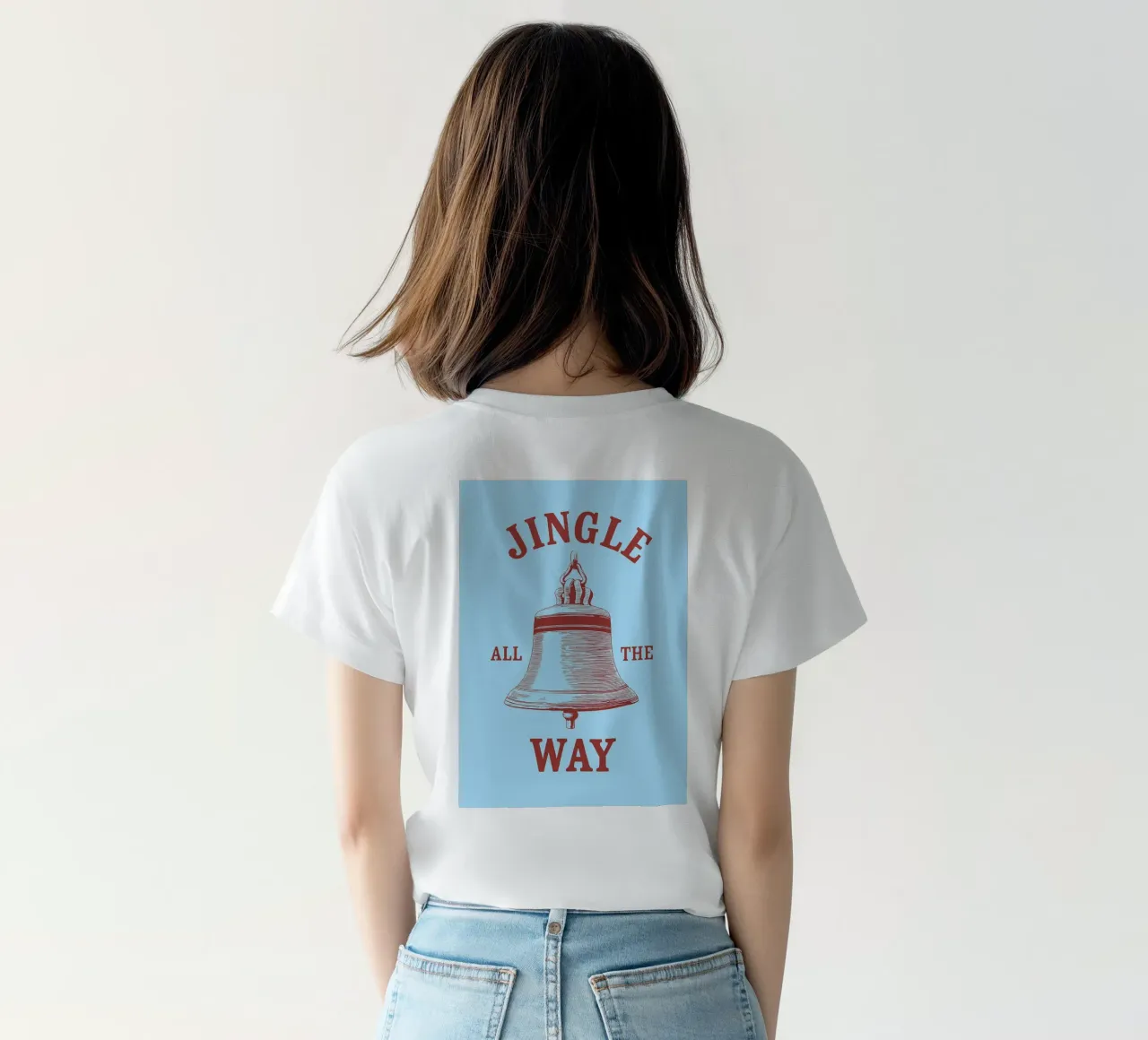 jingle all the way christmas t-shirt da Avocadoz