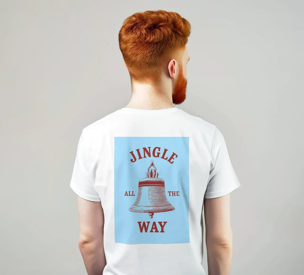 jingle all the way christmas t-shirt da Avocadoz