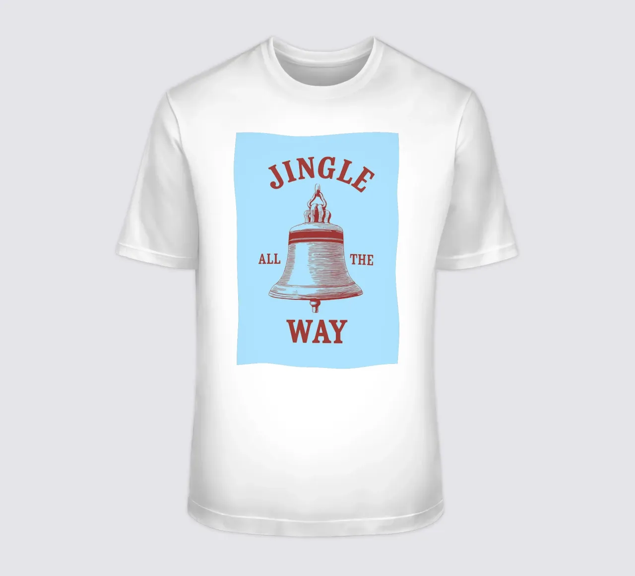 jingle all the way christmas t-shirt da Avocadoz