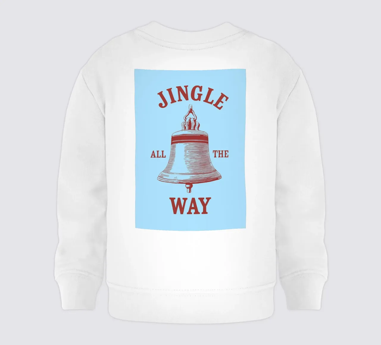 jingle all the way christmas felpa neonato da Avocadoz