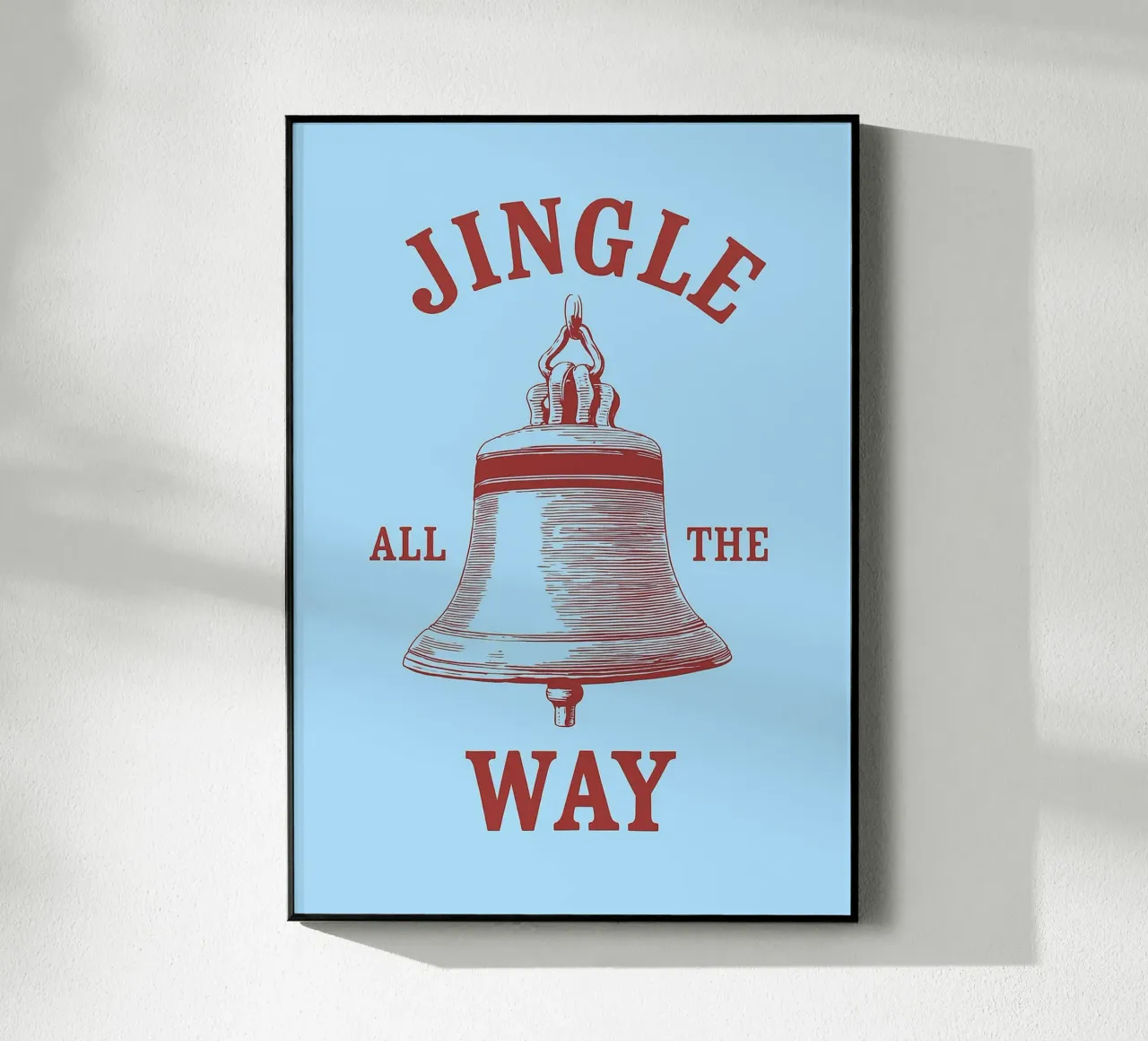 jingle all the way christmas plexiglass da Avocadoz