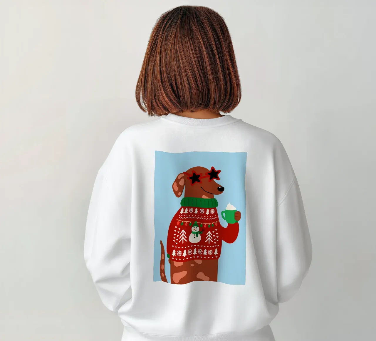 Buon Natale cane felpa da Avocadoz