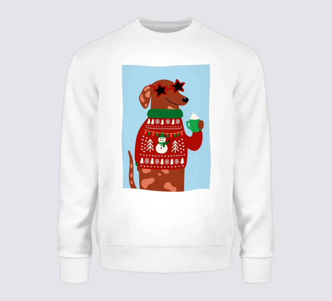 Buon Natale cane felpa da Avocadoz