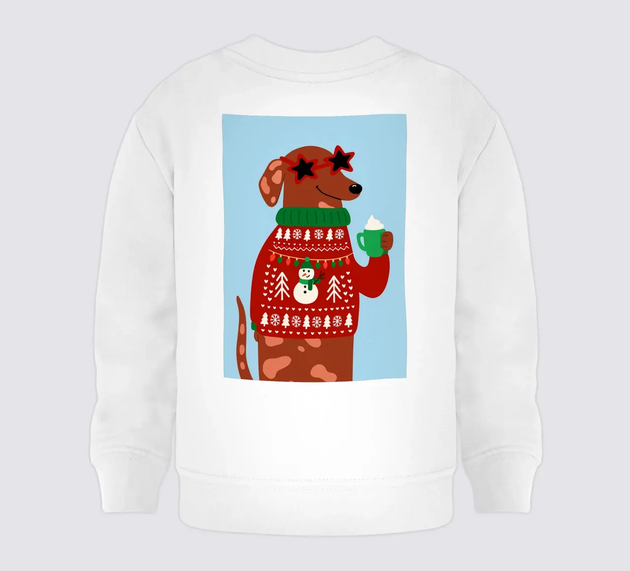Buon Natale cane felpa neonato da Avocadoz