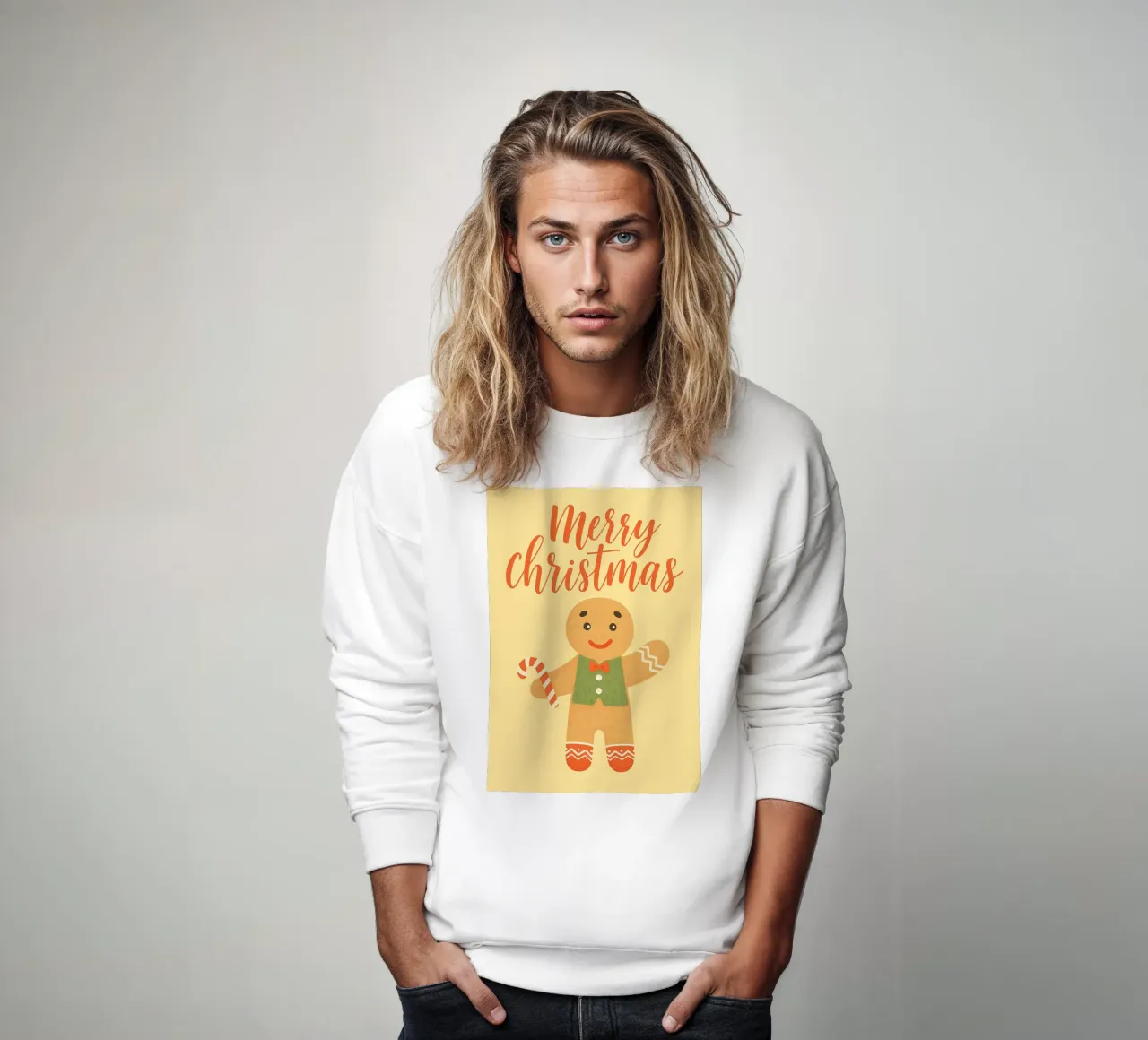 Buon Natale di pan di zenzero felpa da Avocadoz