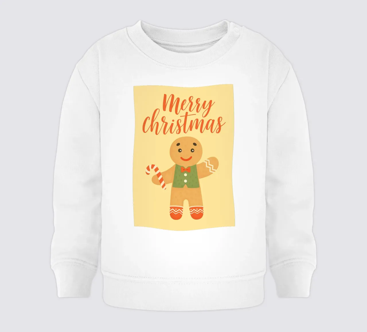 Buon Natale di pan di zenzero felpa neonato da Avocadoz