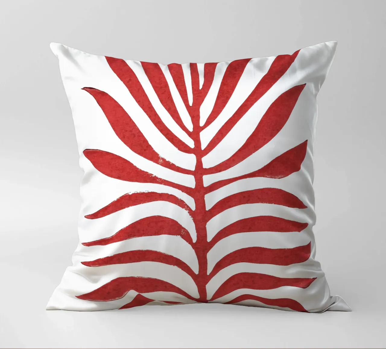 Alisa Galitsyna - Red Branch cuscino da The Artcircle
