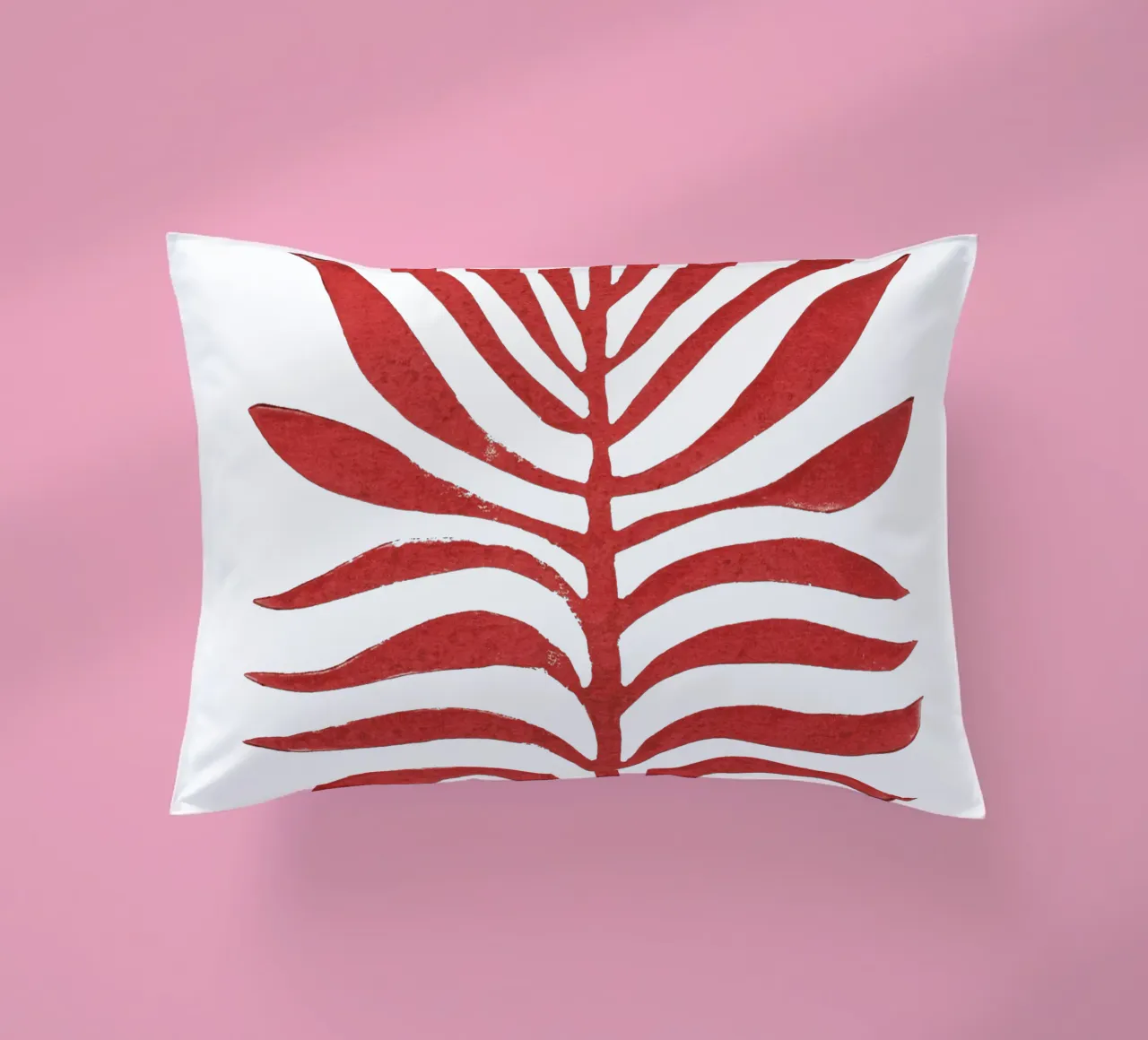 Alisa Galitsyna - Red Branch cuscino da The Artcircle