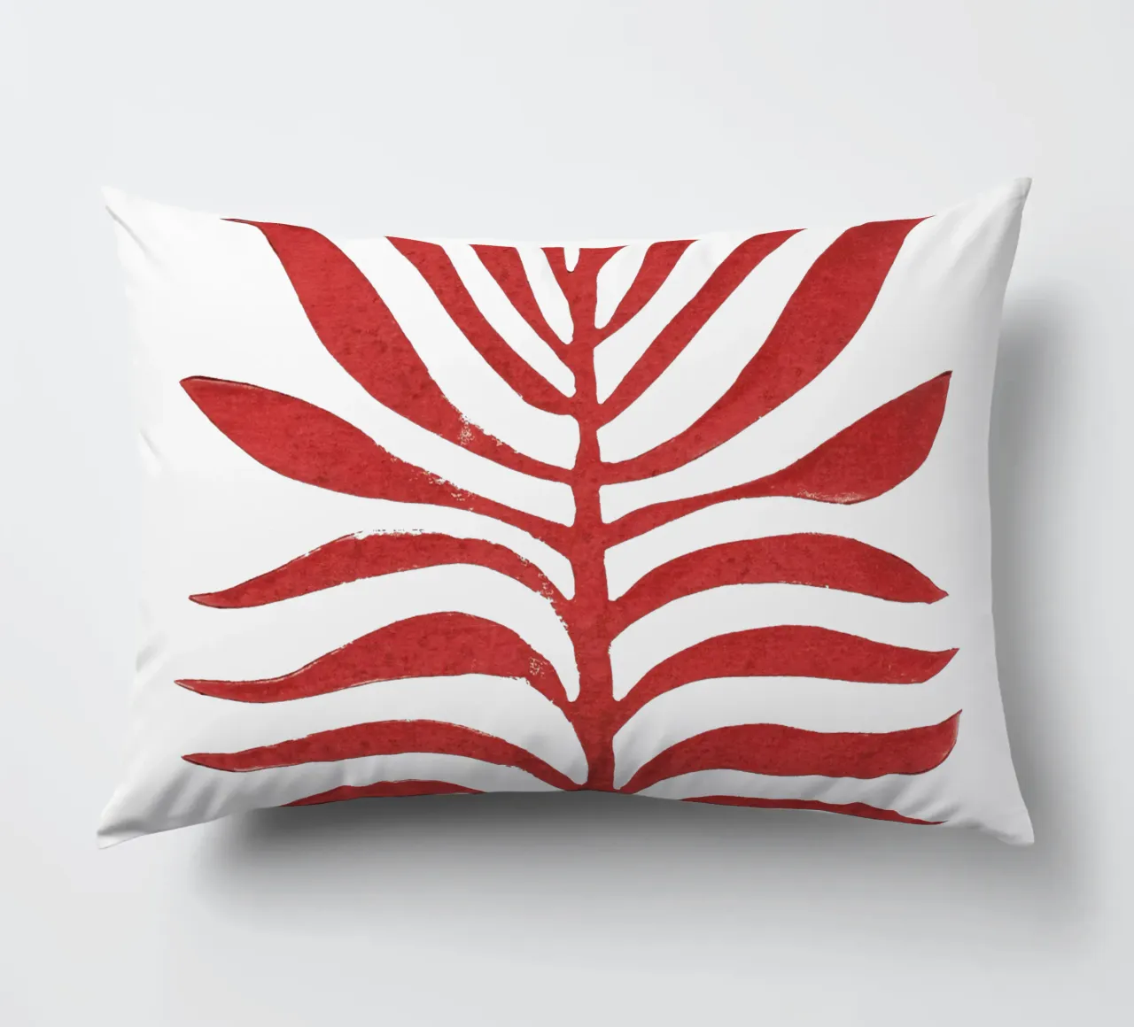 Alisa Galitsyna - Red Branch cuscino da The Artcircle