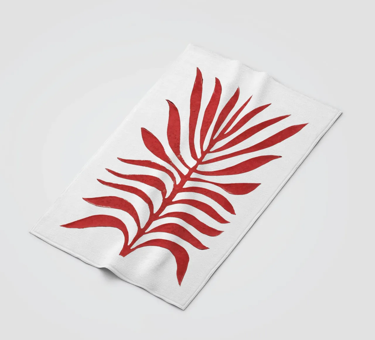 Alisa Galitsyna - Red Branch coperta in pile da The Artcircle
