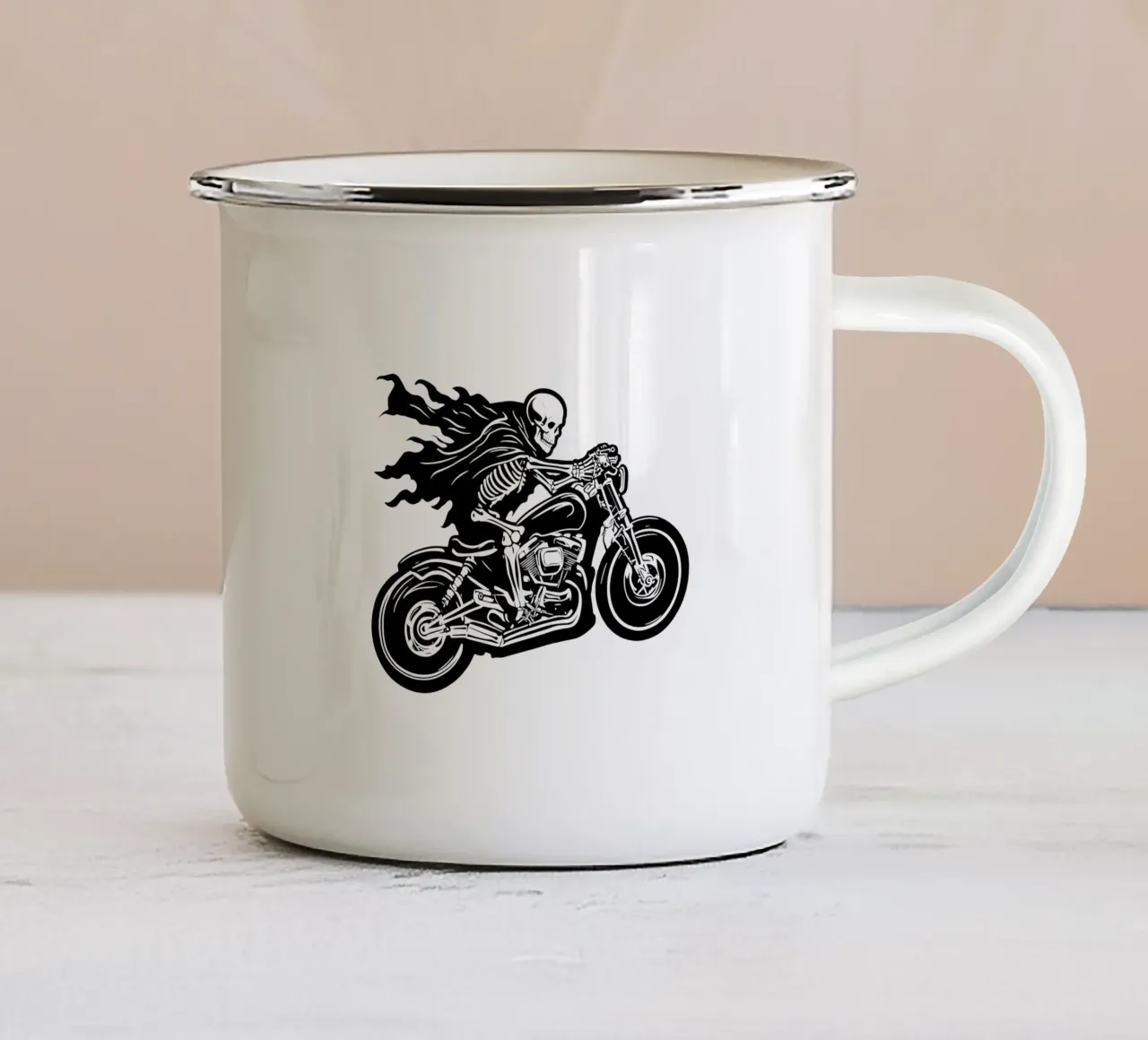 cavaliere fantasma tazza in smalto da TeeLab