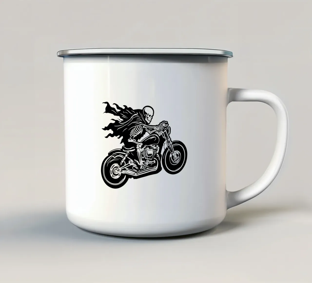 cavaliere fantasma tazza in smalto da TeeLab