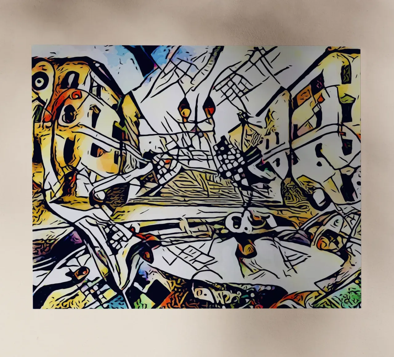 Kandinsky y Roma nº 2 lámina retroiluminada de ZAMART