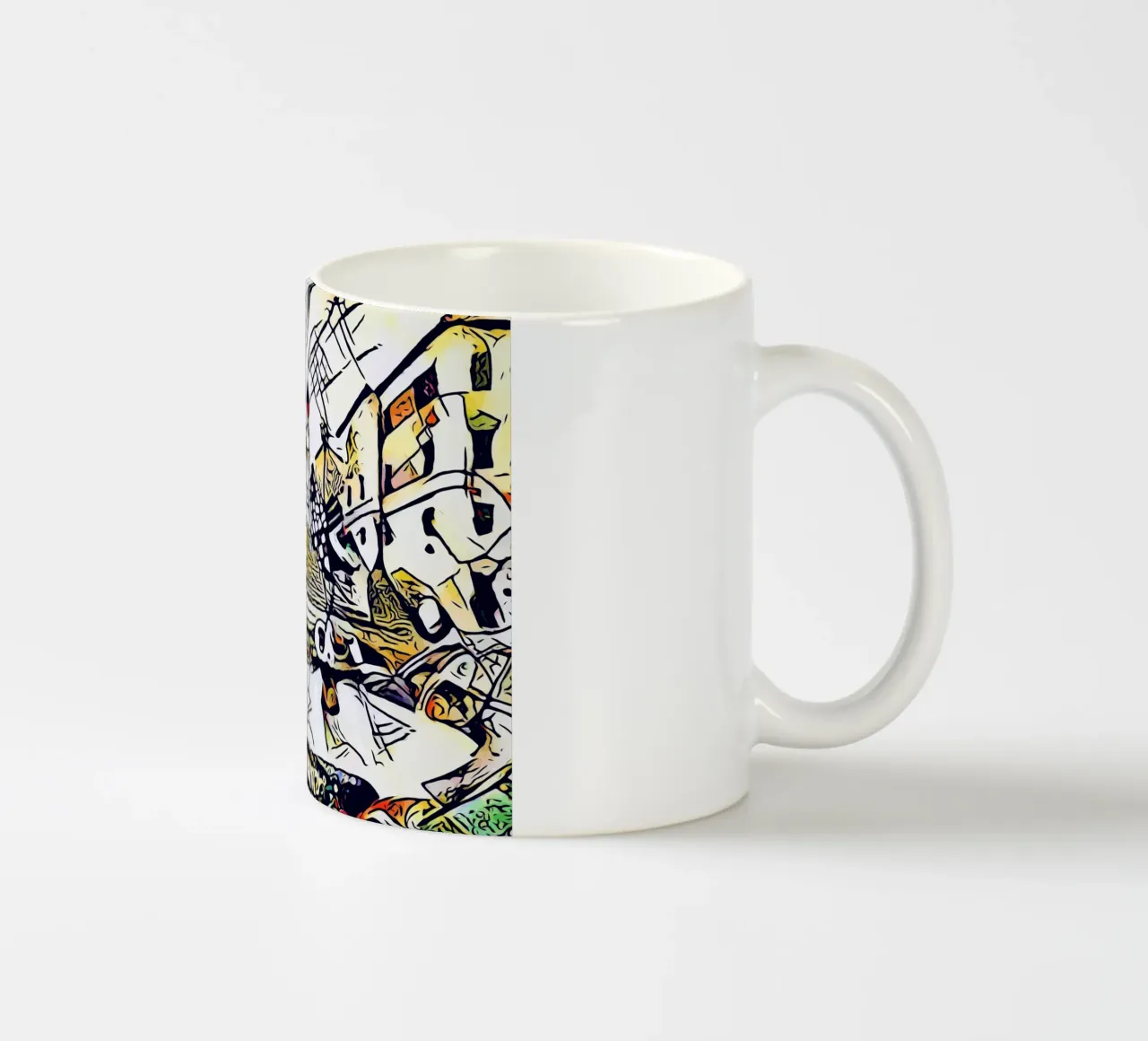 Kandinsky incontra Roma #2 tazza in ceramica da ZAMART