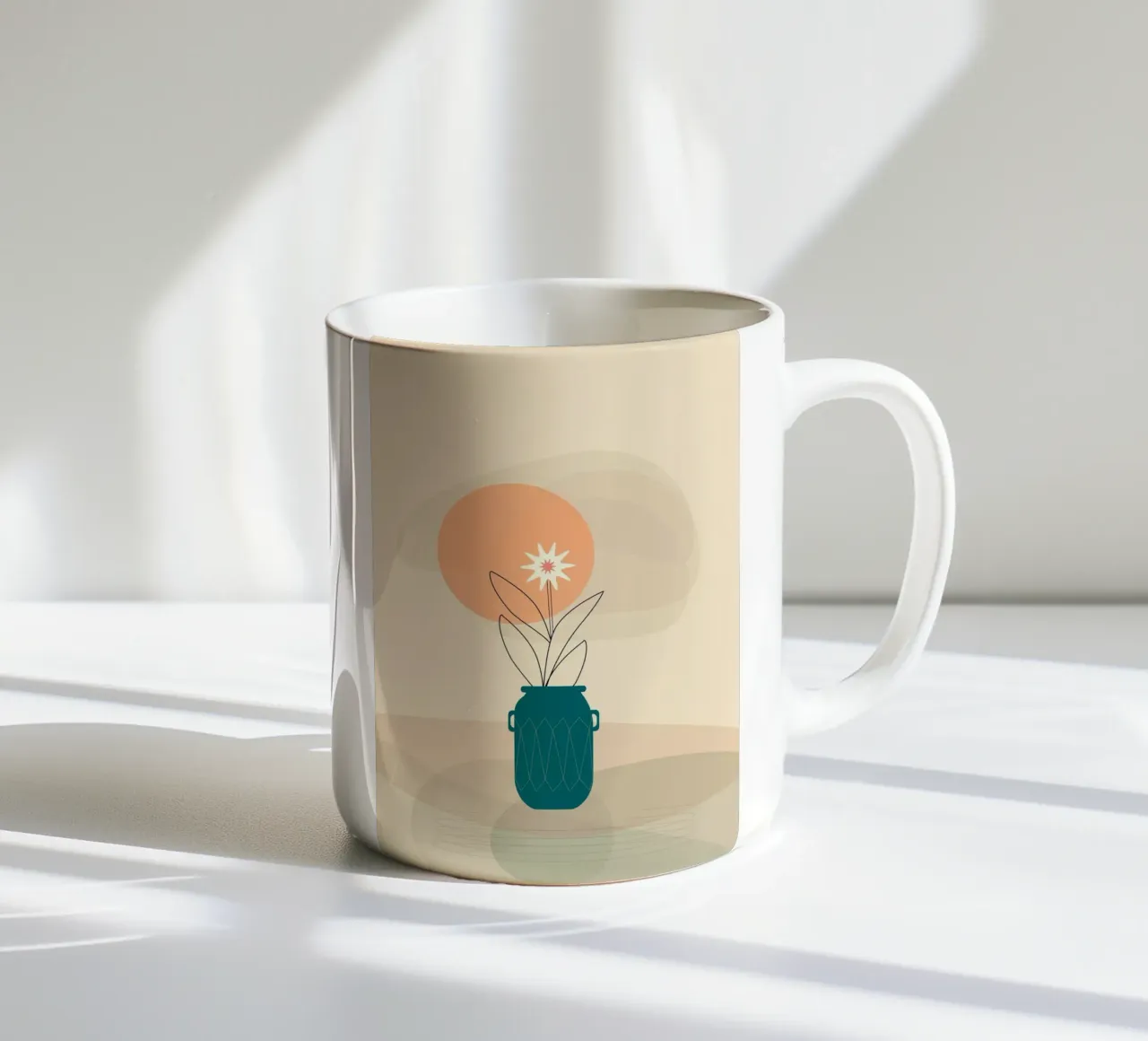 vase shade minimal keramische mok van scoten