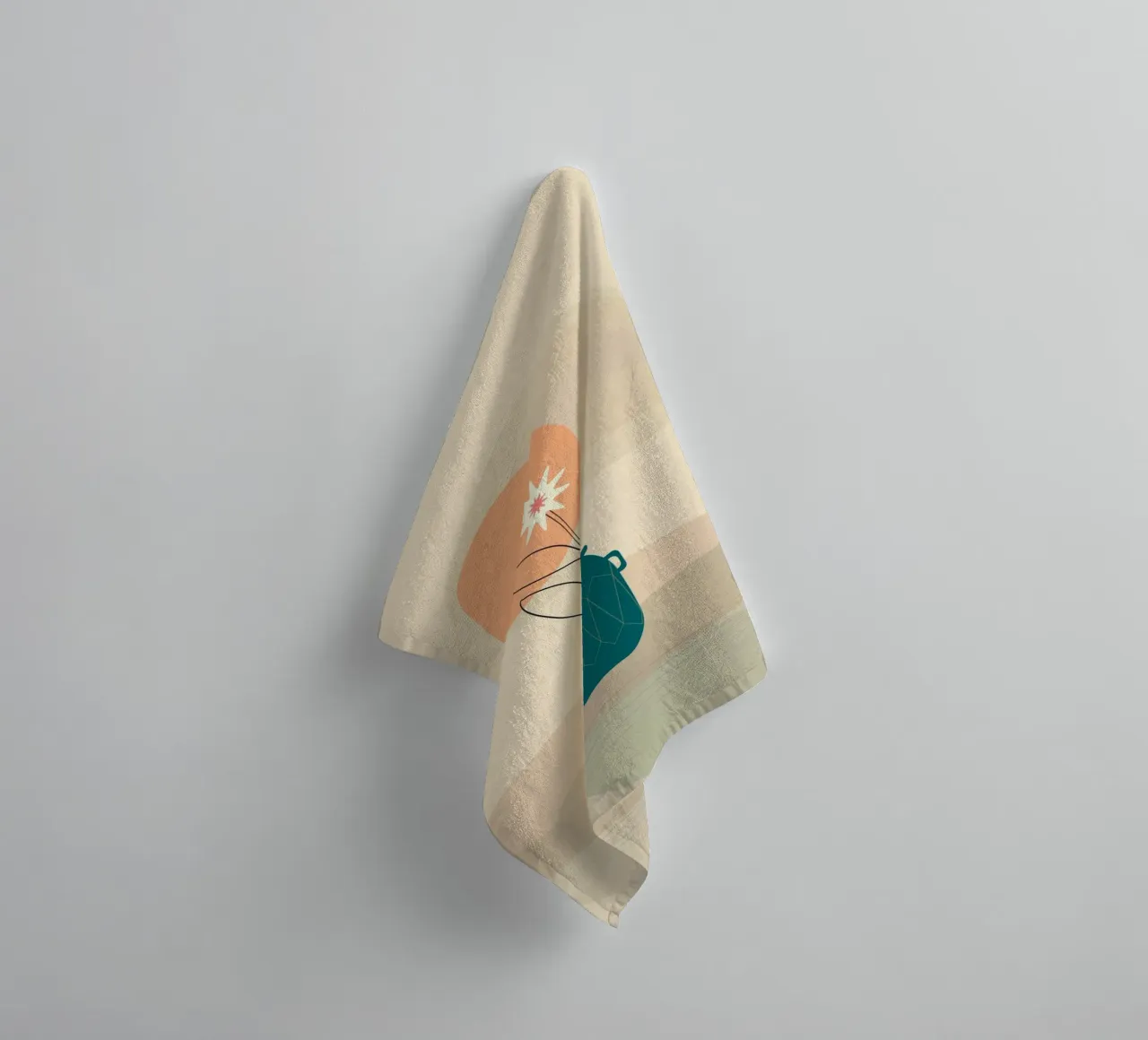 vase shade minimal badhanddoek van scoten