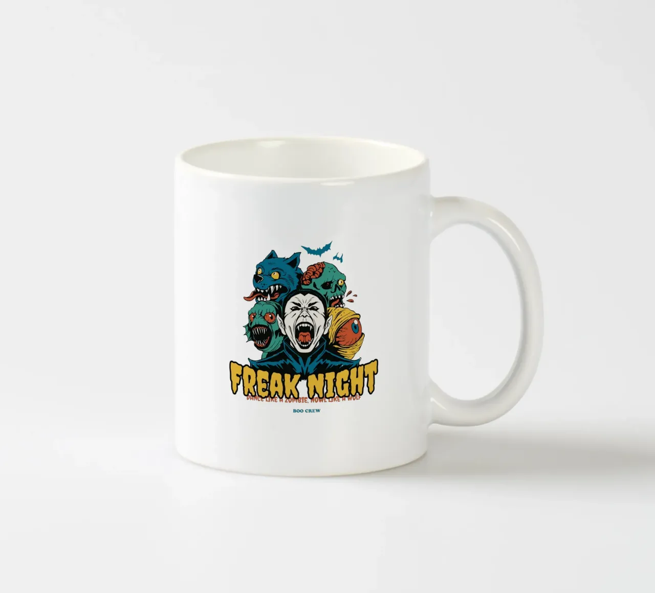 Ballare come uno zombie tazza in ceramica da TeeLab