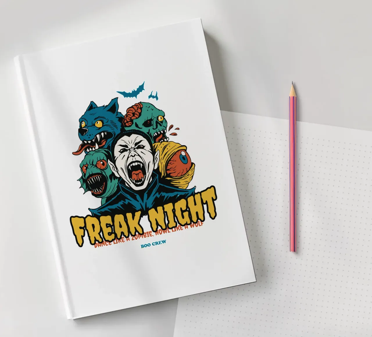 Danser comme un zombie carnet de notes de TeeLab