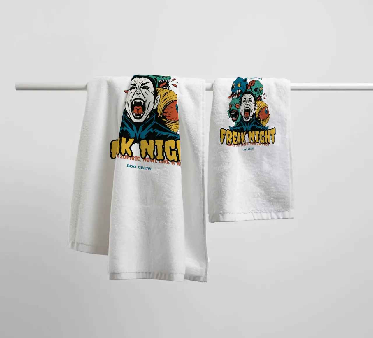 Baila como un zombi toalla de baño de TeeLab