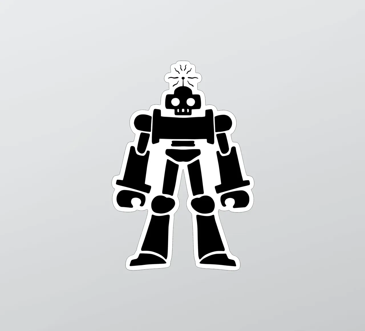 Robotron sticker van TeeLab