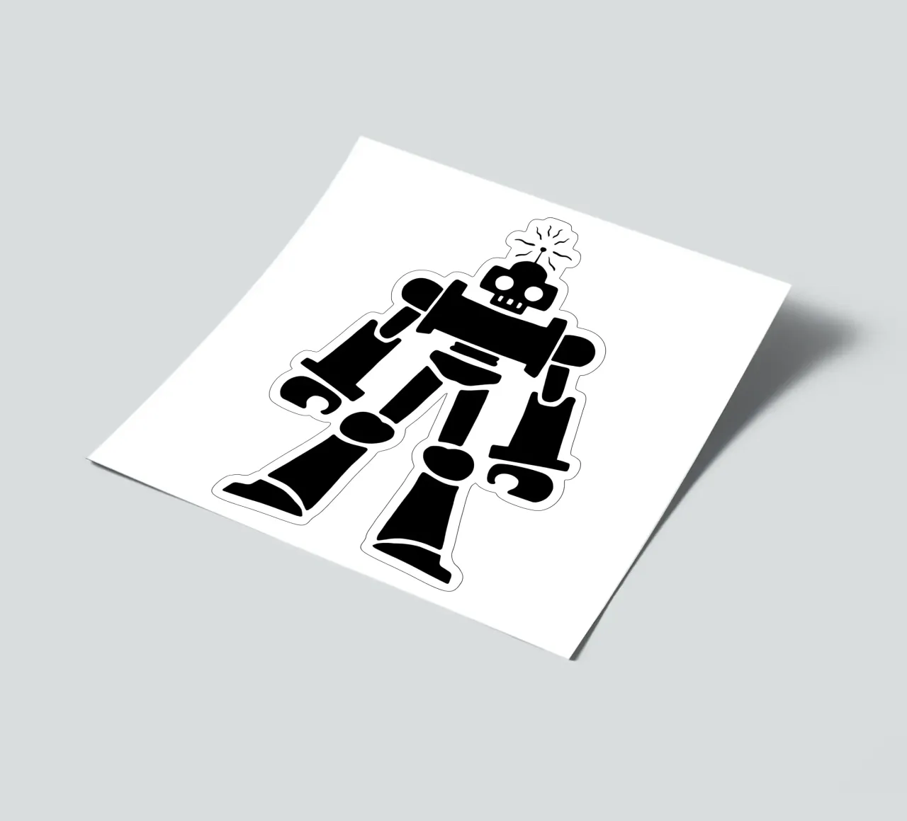 Robotron foglio adesivo da TeeLab