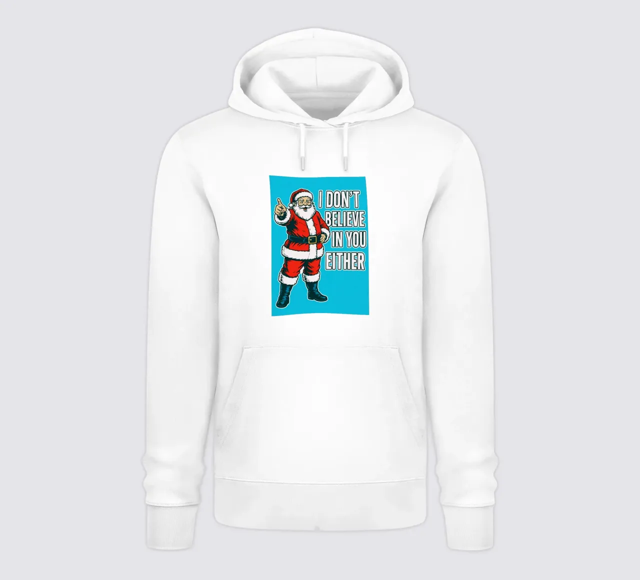 Babbo Natale crede felpa con cappuccio da Avocadoz
