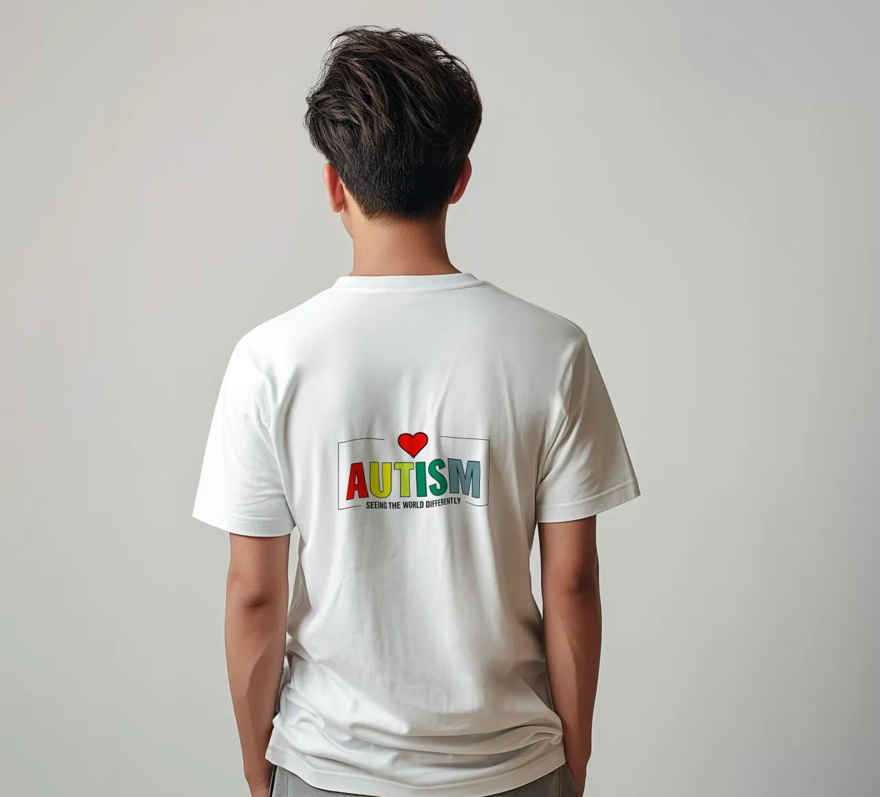 Autismus wir sind nicht anders T-Shirt von TeeLab