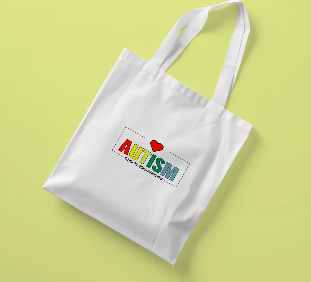L'autismo non è diverso borsa in juta da TeeLab