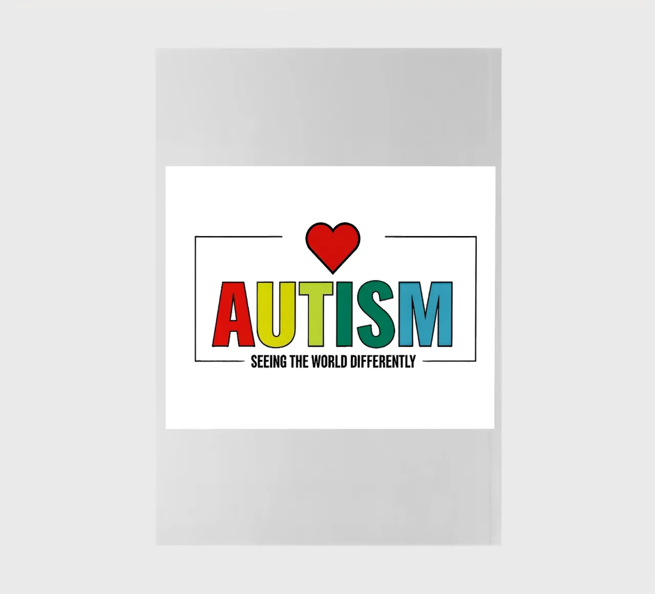 Autism we are not different notebook by TeeLab