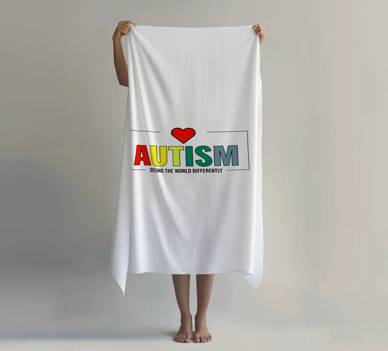 L'autismo non è diverso telo mare da TeeLab