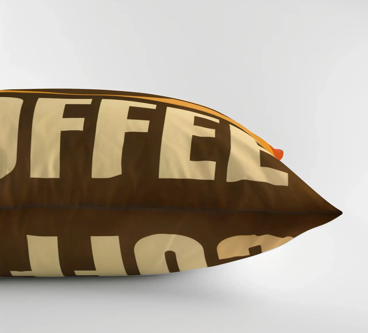 Caffè vintage retrò e design anni '70 cuscino da Autofocus
