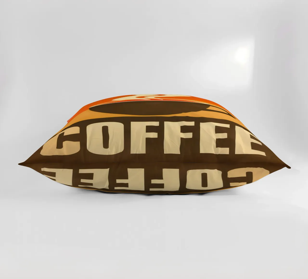 Caffè vintage retrò e design anni '70 cuscino da Autofocus