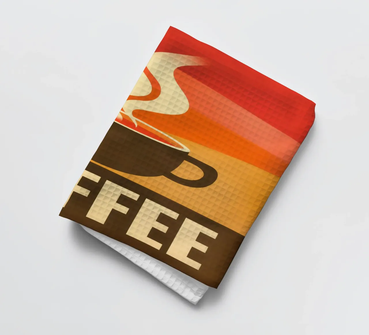 Caffè vintage retrò e design anni '70 canovaccio da cucina da Autofocus