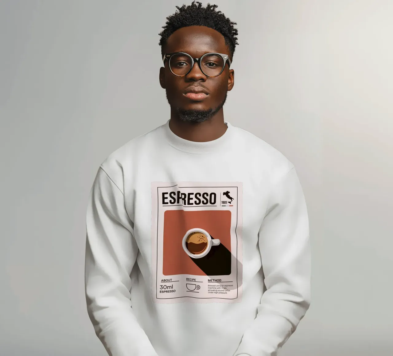 ESPRESSO felpa da Rick Thompson