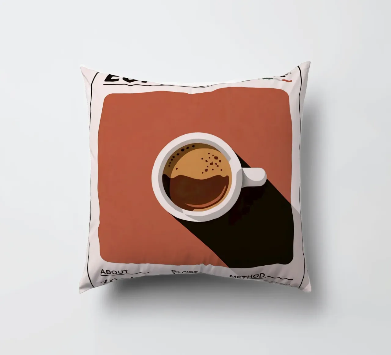 ESPRESSO cuscino da Rick Thompson