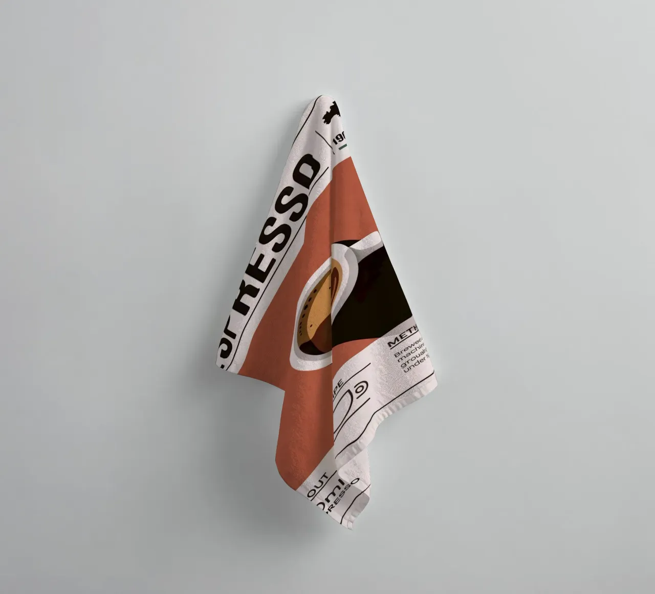 ESPRESSO asciugamano da bagno da Rick Thompson