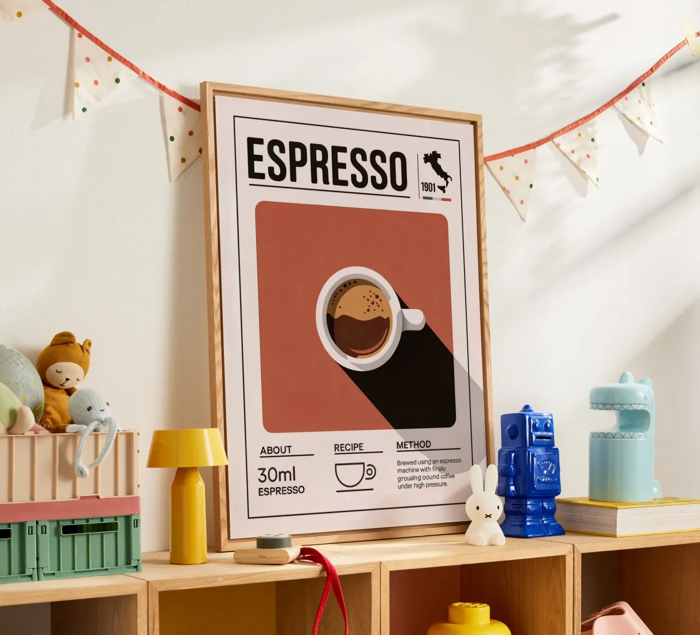 ESPRESSO Acryl-Glas von Rick Thompson