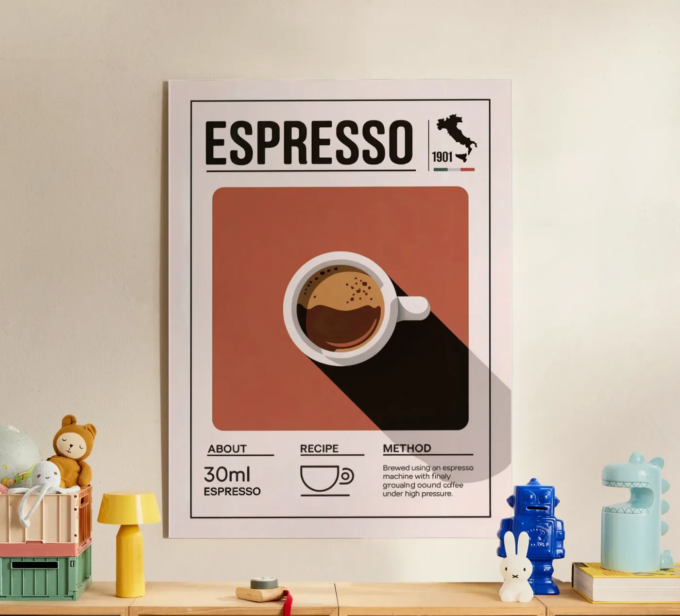 ESPRESSO Acryl-Glas von Rick Thompson