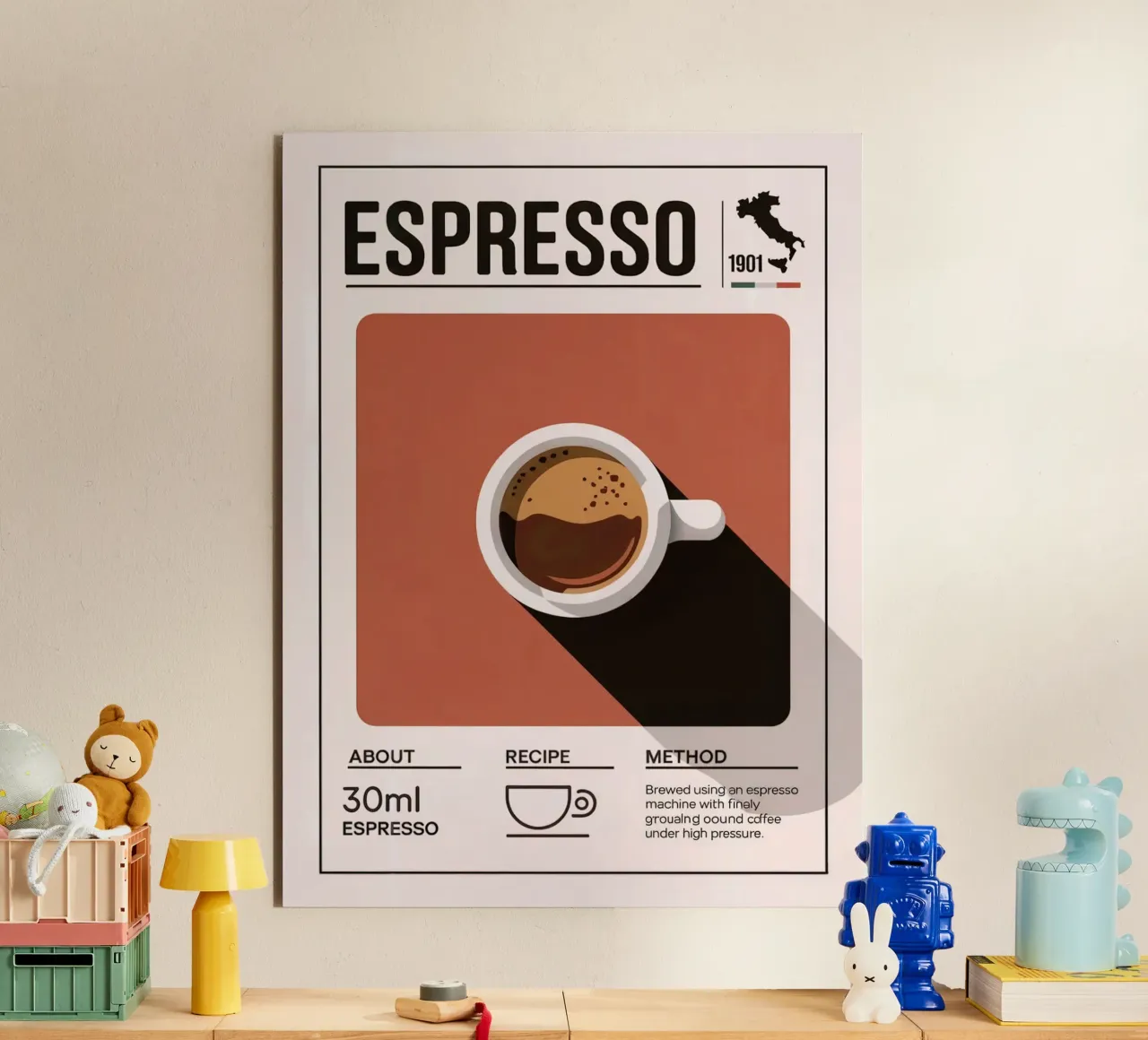 ESPRESSO alluminio dibond da Rick Thompson