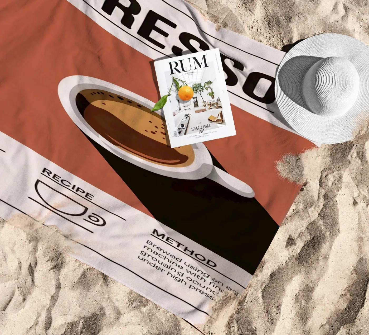 ESPRESSO telo mare da Rick Thompson