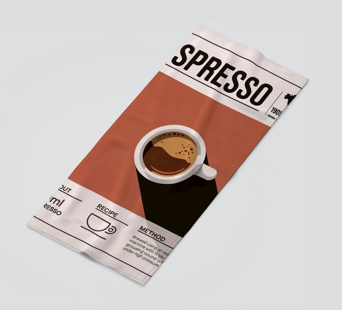 ESPRESSO telo mare da Rick Thompson