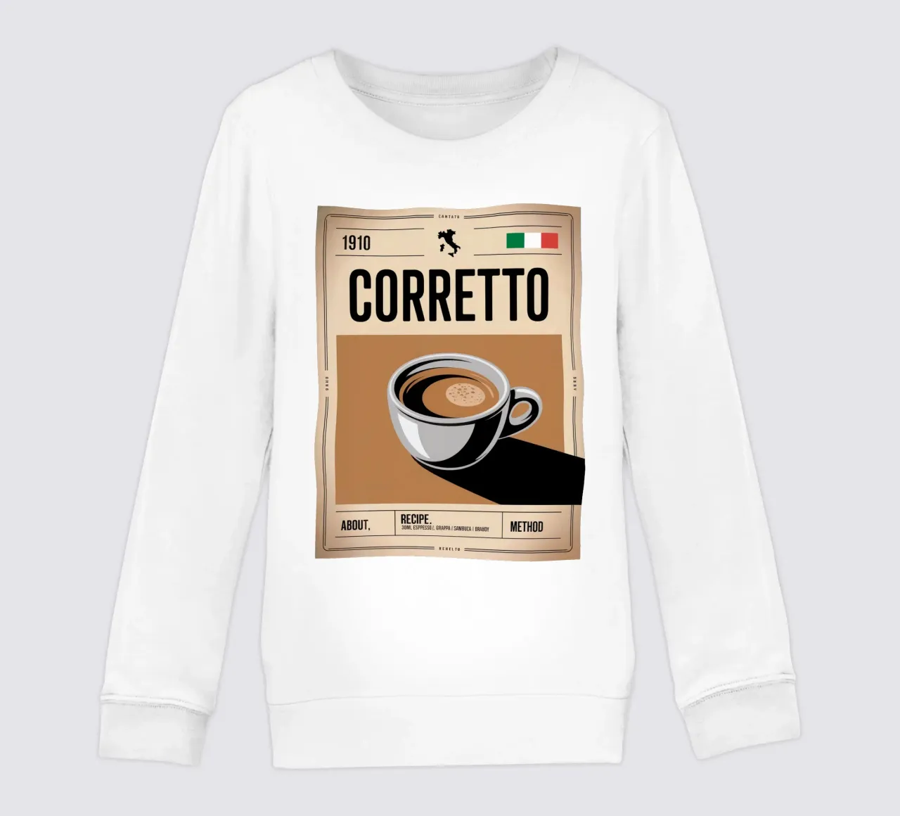 CORRETTO felpa bambino da Rick Thompson