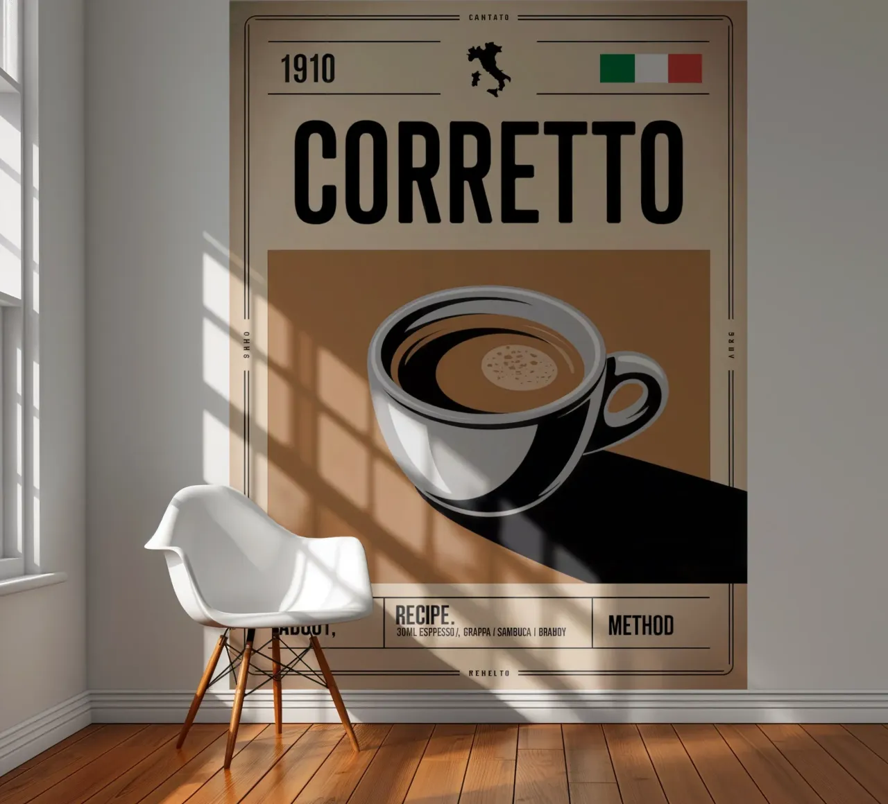 CORRECT fotobehang van Rick Thompson