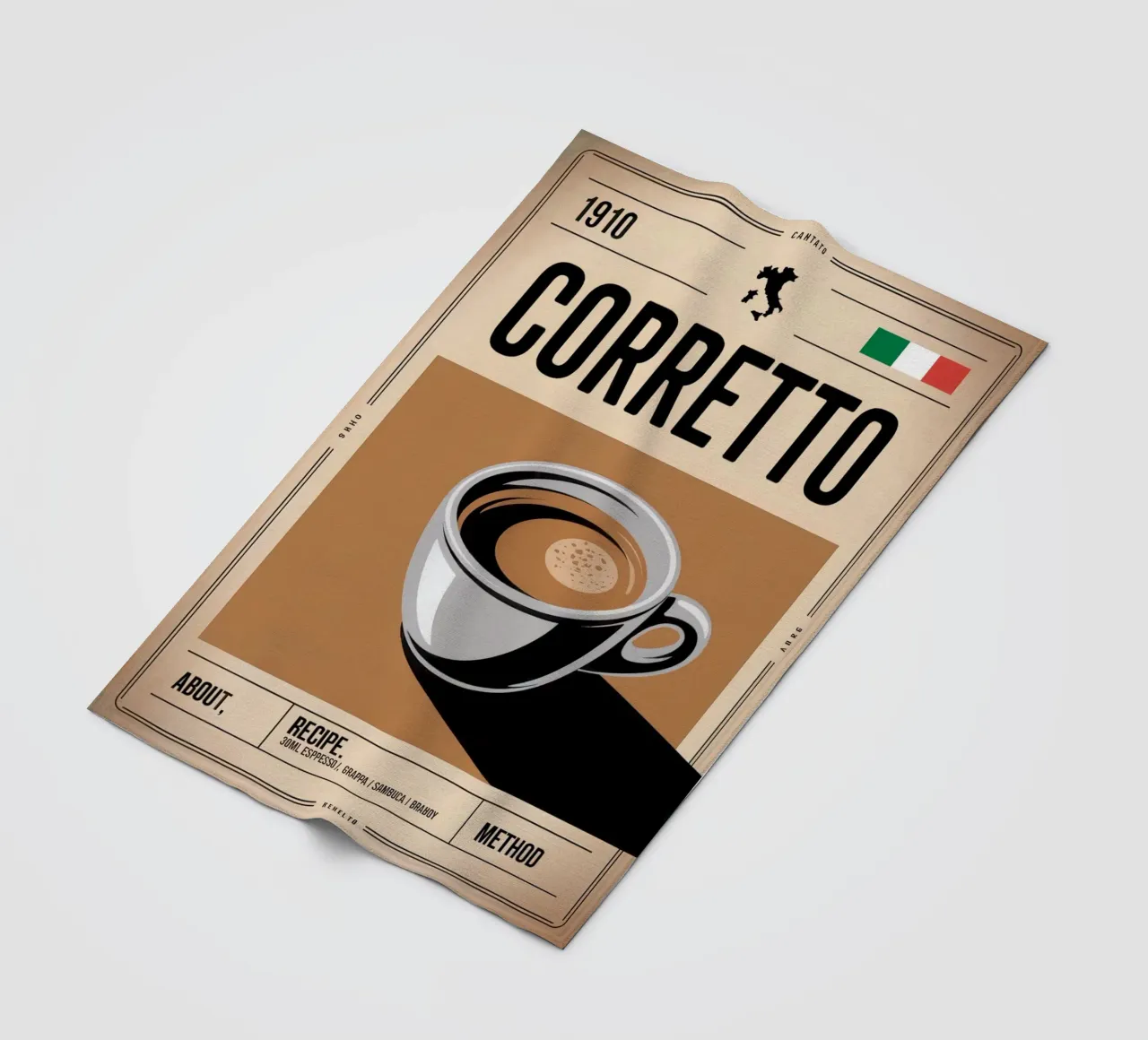CORRETTO coperta in pile da Rick Thompson