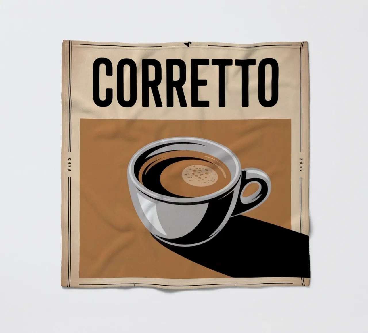 CORRETTO coperta in pile da Rick Thompson