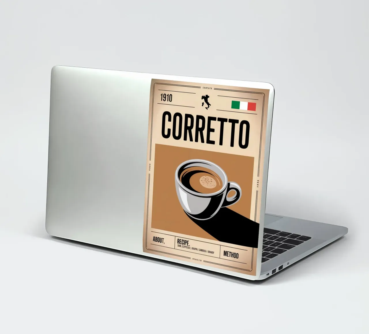 CORRECT sticker van Rick Thompson