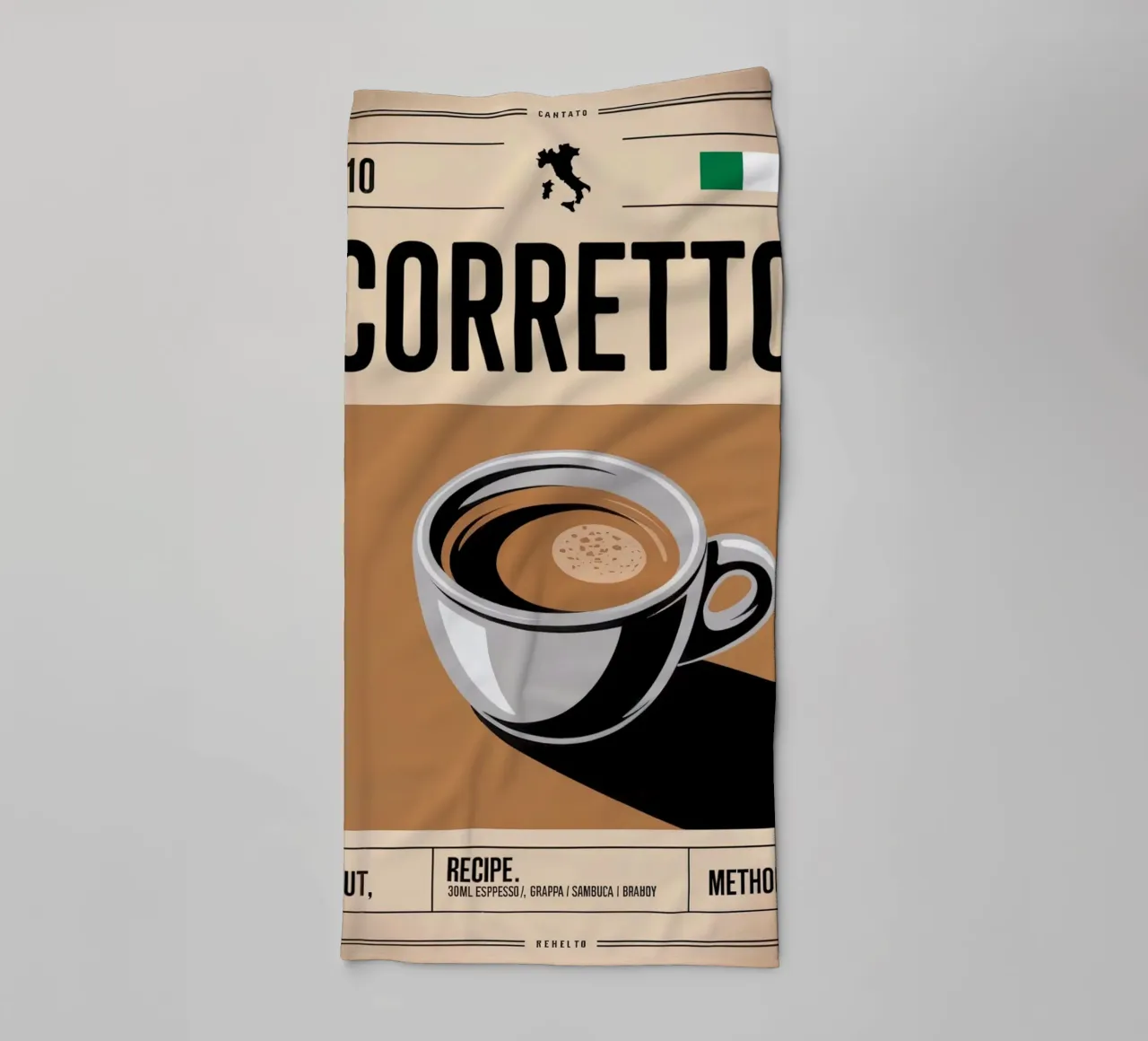 CORRECT Handtuch von Rick Thompson