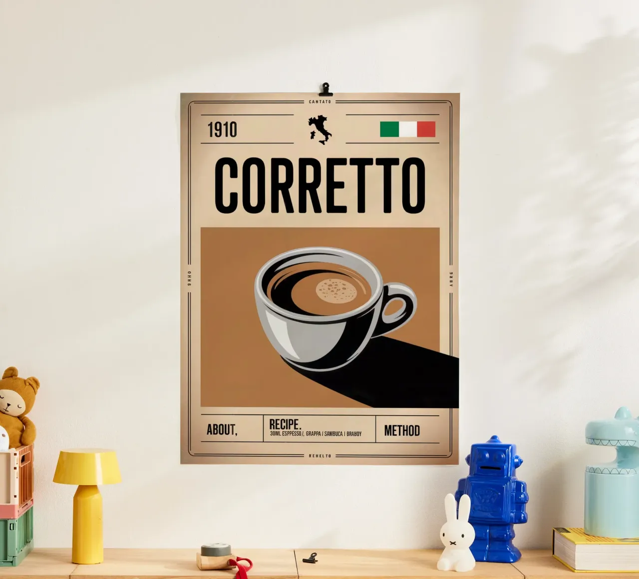 CORRETTO poster da Rick Thompson