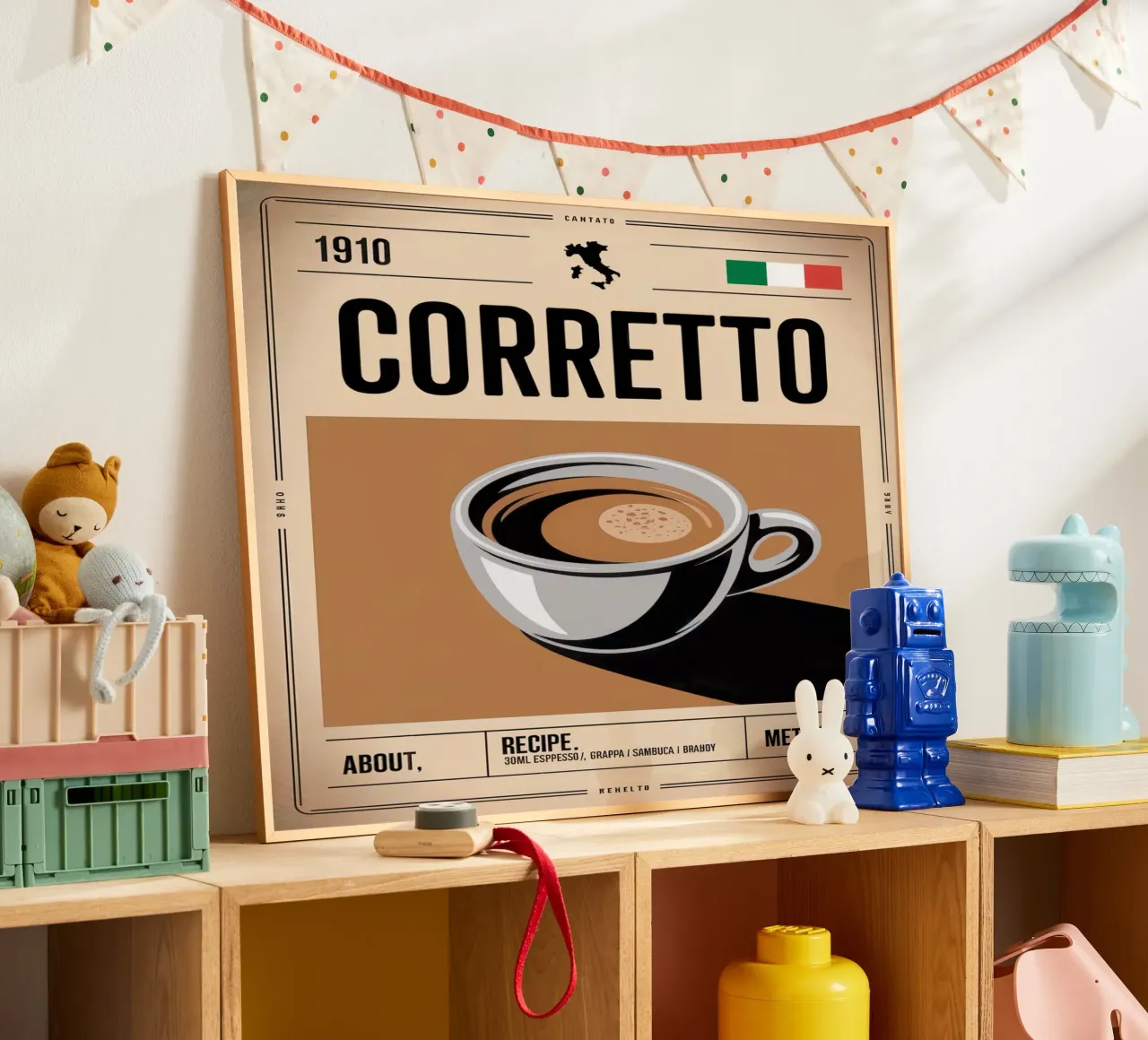 CORRETTO poster da Rick Thompson