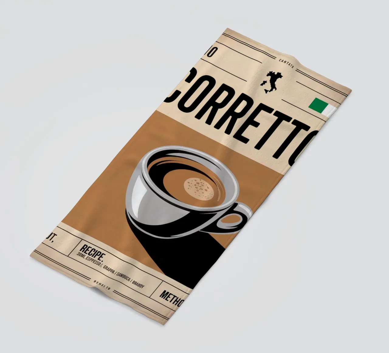 CORRETTO telo mare da Rick Thompson